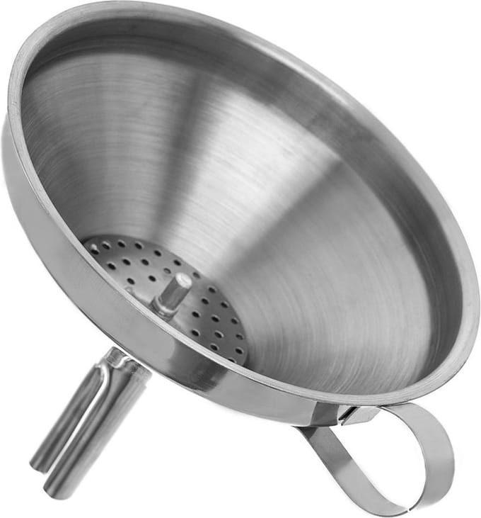 Orion Trechter RVS en Roestvrij Staal - 15 cm - Zilver