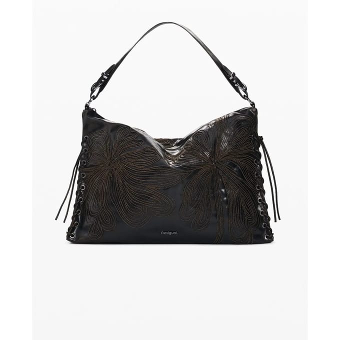 Desigual schoudertas Mistral Leiria Shoulder Bag Chocolate donkerbruin