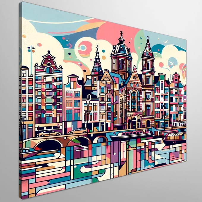 Kunstprint | Wanddecoratie | Canvas | 100 × 100 cm
