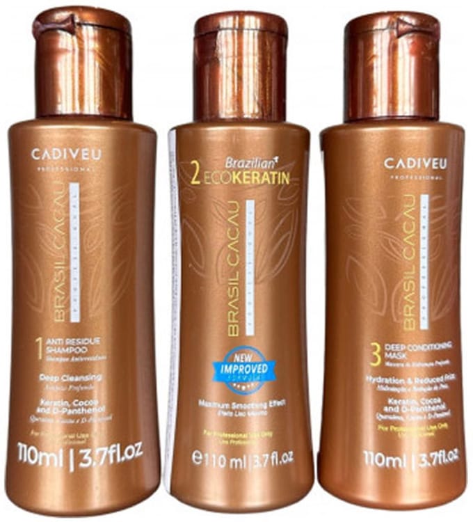 Cadiveu Brasil Cacau Ecokeratin 3x110ml