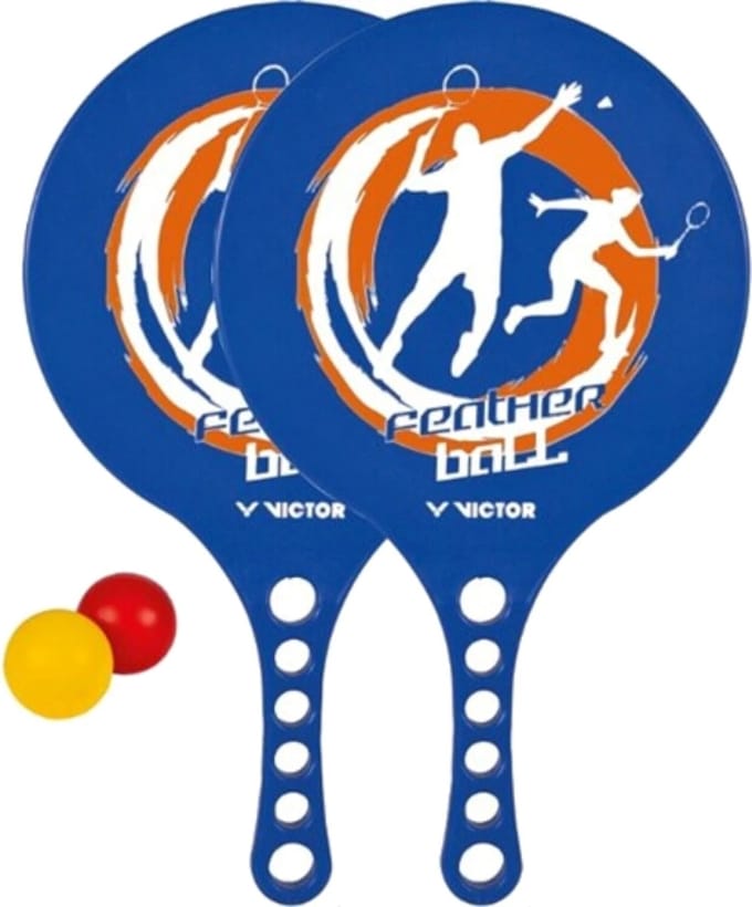 Vicfun Featherball Set Premium Spel Green
