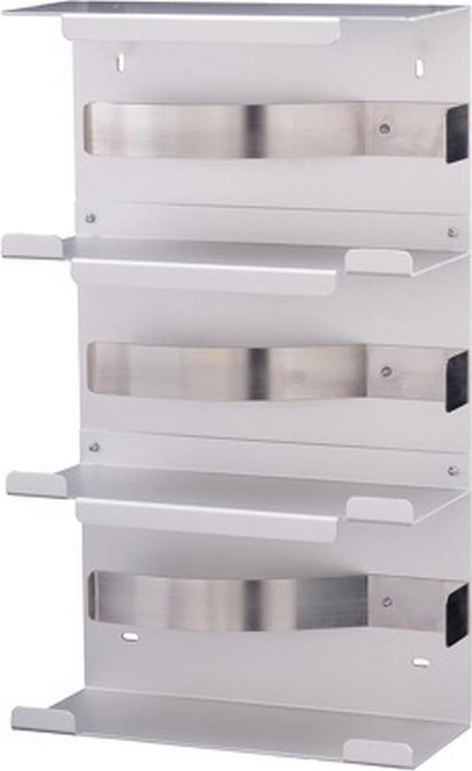 MediQoline Handschoendispenser trio aluminium
