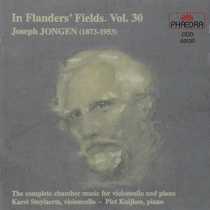 Karel Steylaerts & Piet Kuijken - In Flanders' Fields Vol. 30 - Joseph Jongen (CD)