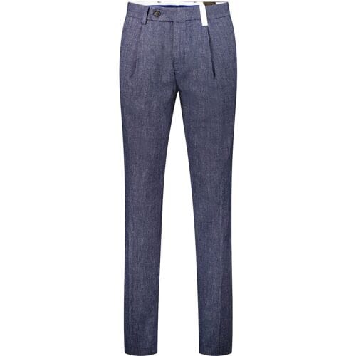 Gardeur katoenen broek donkerblauw