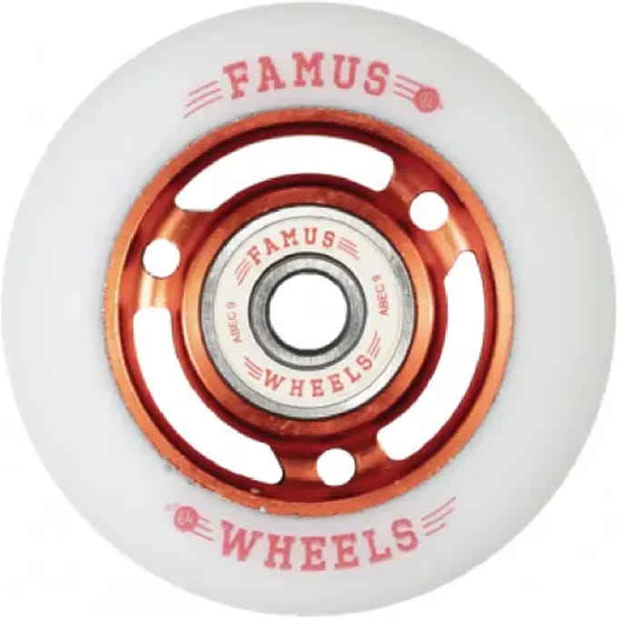 Set van 4 rollerwielen Famus Wheels 92A