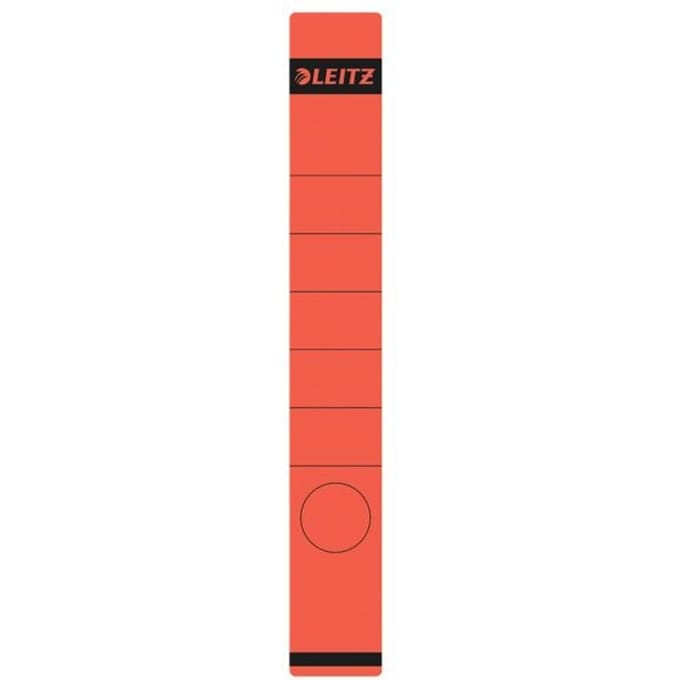 Leitz Zelfklevende Rugetiketten 1648 Formaat 38 X 290 Mm Kleur Rood