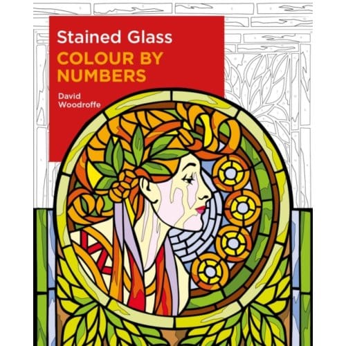 Stained Glass Colour By Numbers - Arcturus Colour By Numbers Collection - David Woodroffe