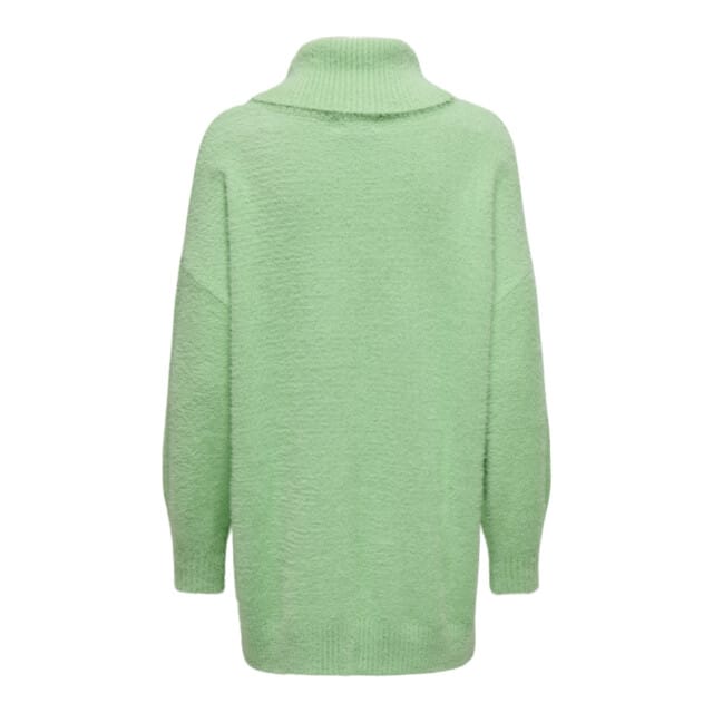 ONLY ONLPIUMO LS LOOSE ROLLNECK CC KNT Dames Trui - Absinthe Green