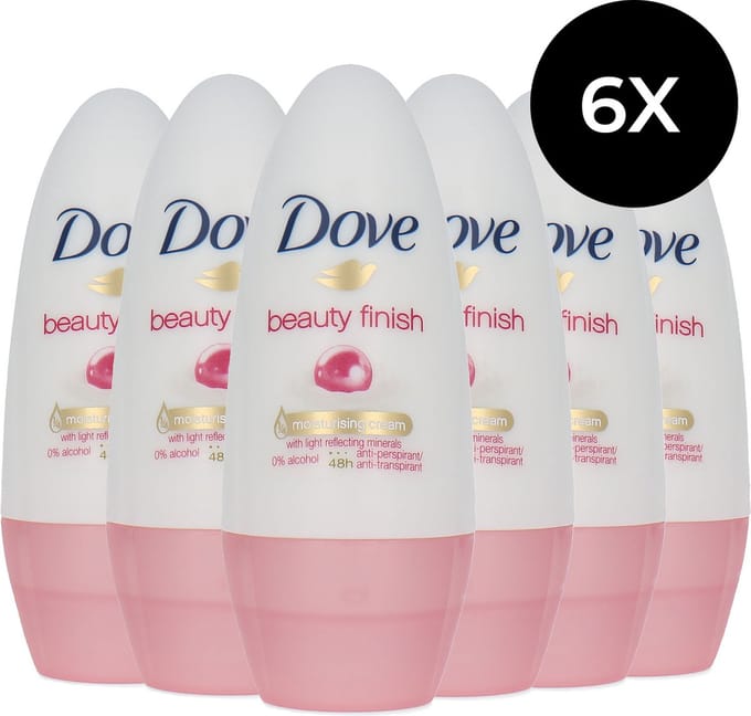 Dove Deodorant Roller Beauty Finish Voordeelverpakking