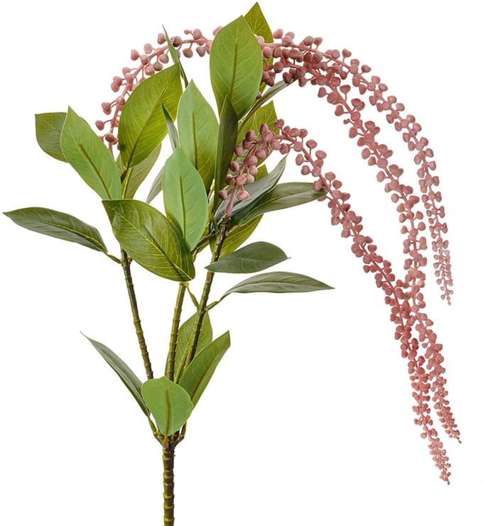 Clayre & Eef Kunstbloem 73 cm Roze Kunststof