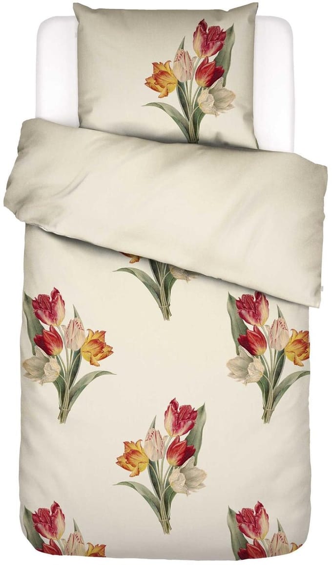 Essenza Tosca Dekbedovertrek Vanille - Eenpersoons – 140x200/220 cm
