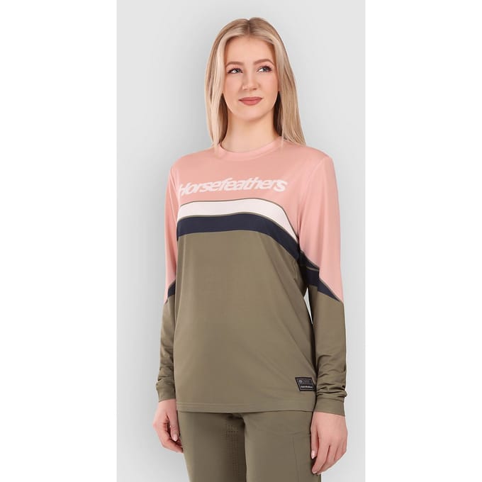 Horsefeathers Quantum Long Sleeve Jersey roze