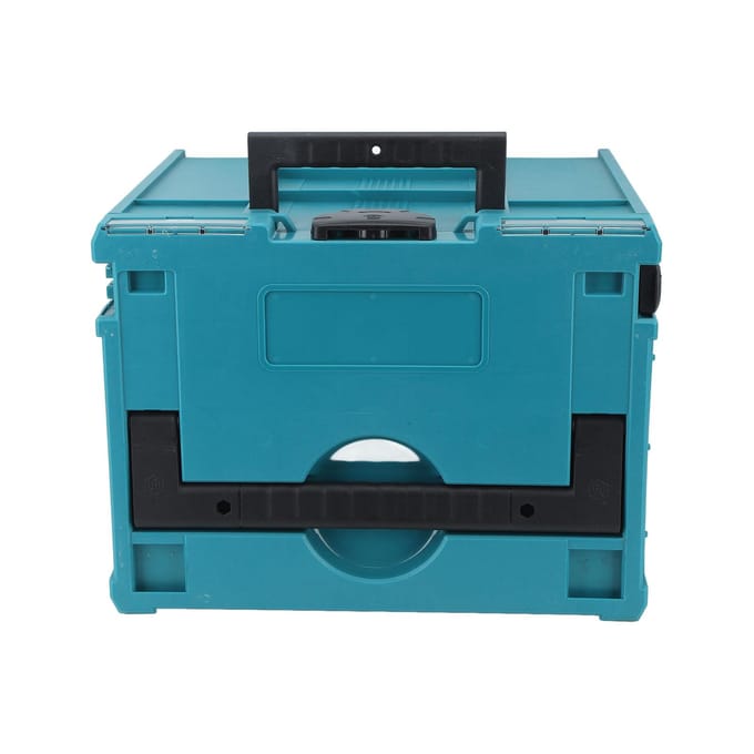 Gereedschapskist, gereedschapskist, grote ruimte, draagbare component, hardware-organizer voor reparatie blue