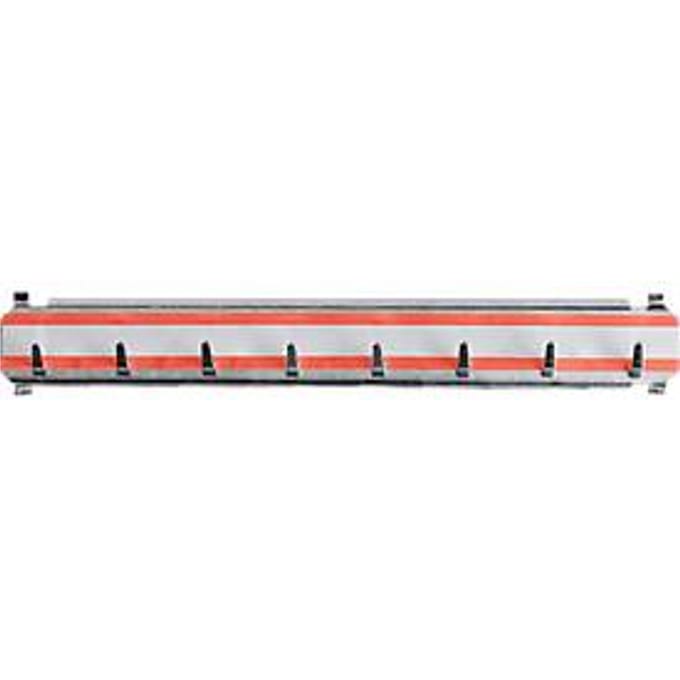 Hakenrek voor 8 sleutels, rood