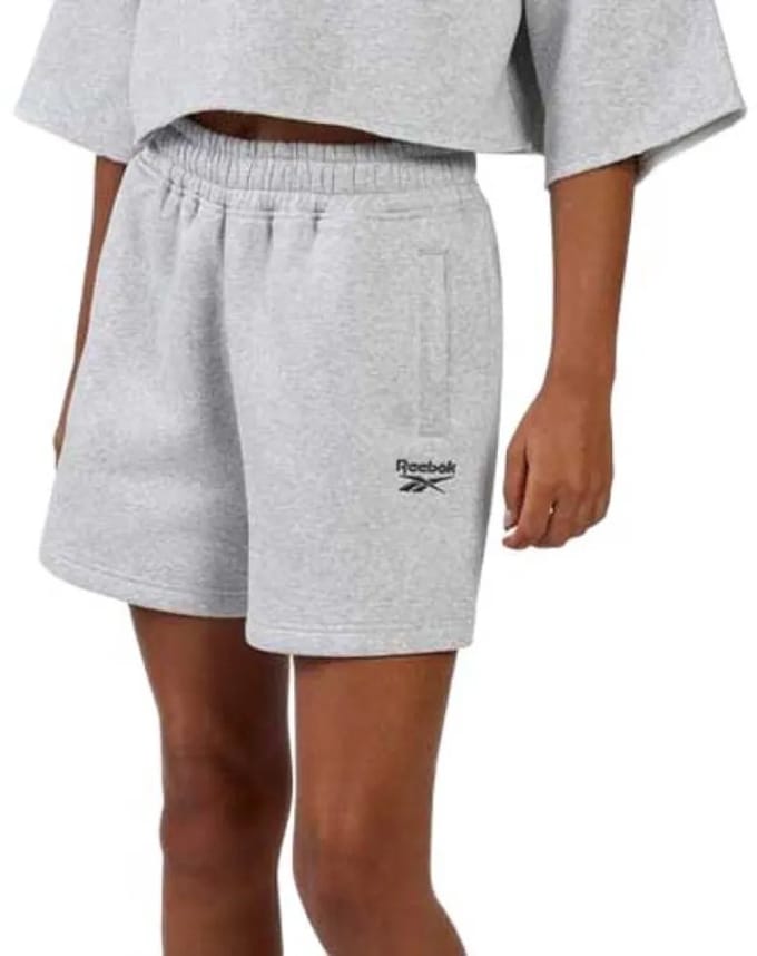 Reebok Wardrobe Essentials Korte Broek Grijs L Vrouw
