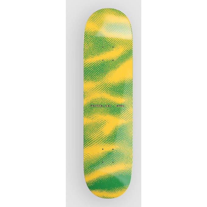 April Skateboards Rayssa Leal Static 8" Skateboard Deck geel