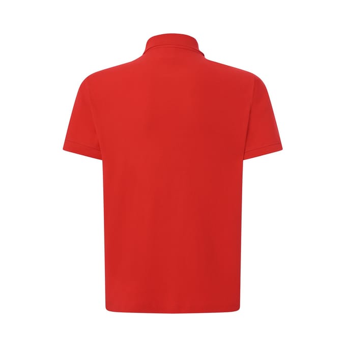 JHK Heren Pique Regular Poloshirt (Rood)