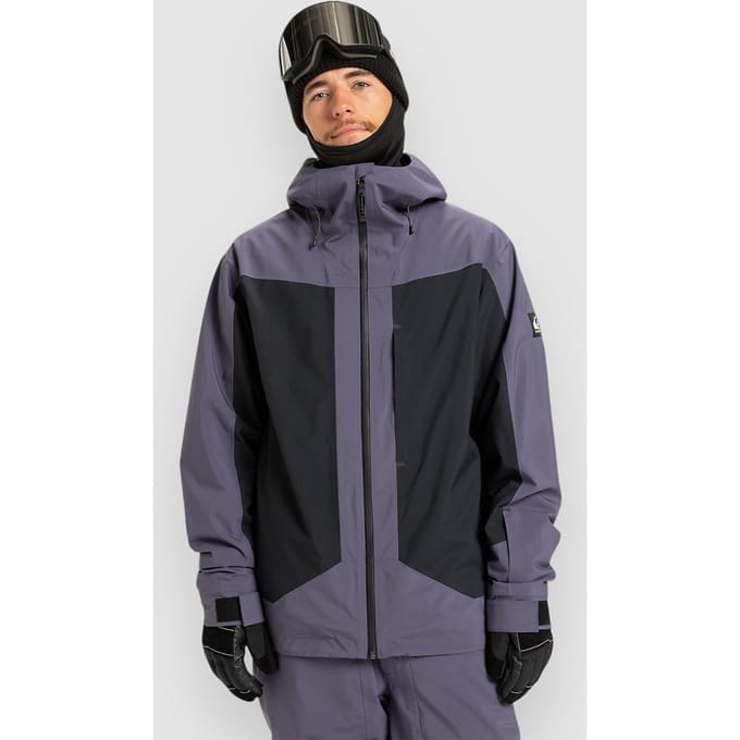 Quiksilver Ultralight Stretch 20k Jas Paars M Man