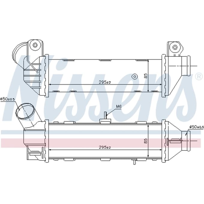 Intercooler NISSENS 96769