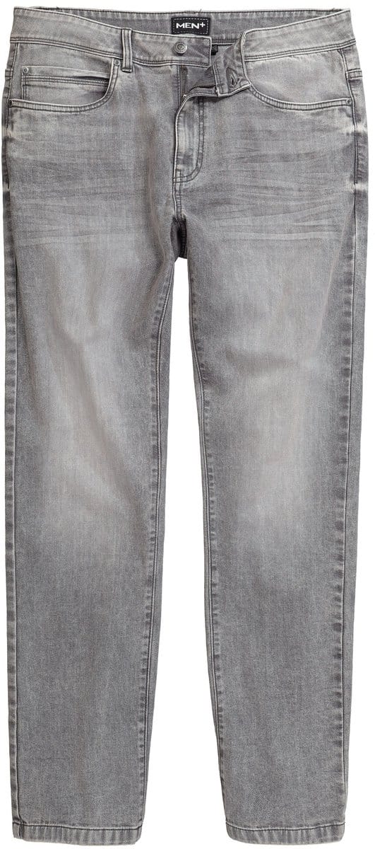 Men Plus - Heren - Jeans regular fit 5-pocket - Grijs denim - Maat 52