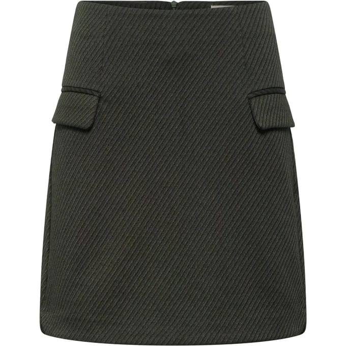 Minirok met viscose model 'KATE'