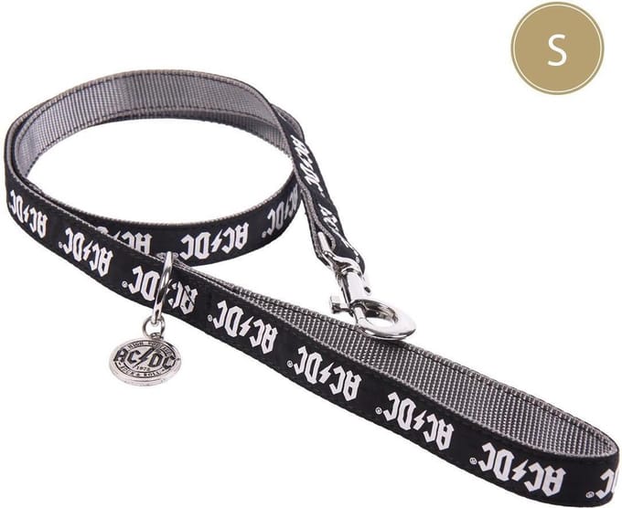 ACDC- Honden riem - S (Lengte 120cm - Breedte 1.5cm)