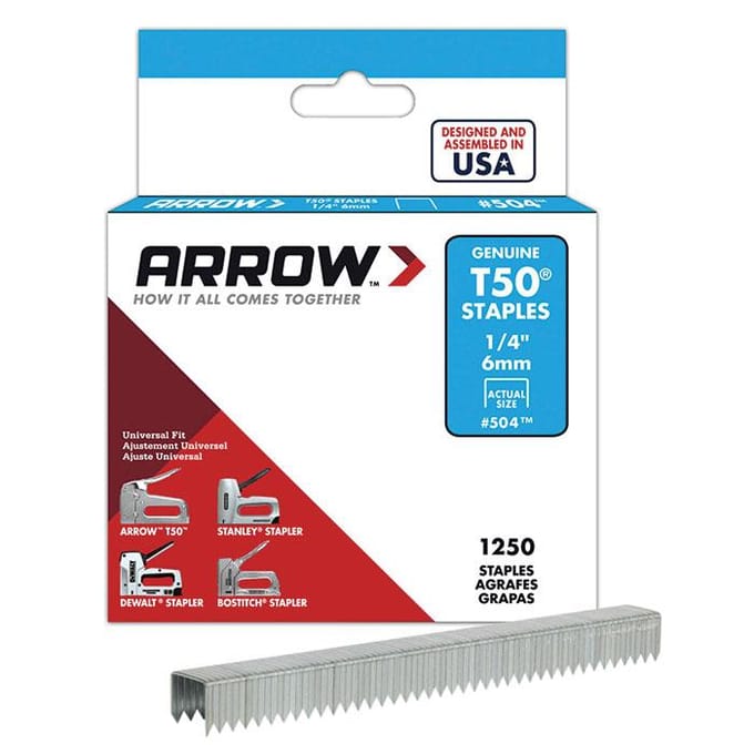 Arrow T50 Nietjes 6mm 1/4'' 1250st One Size