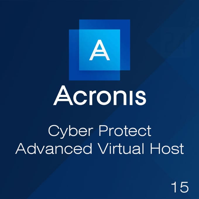 Acronis Cyber Protect Advanced Virtual Host Corporate 3 Jaar Vernieuwing