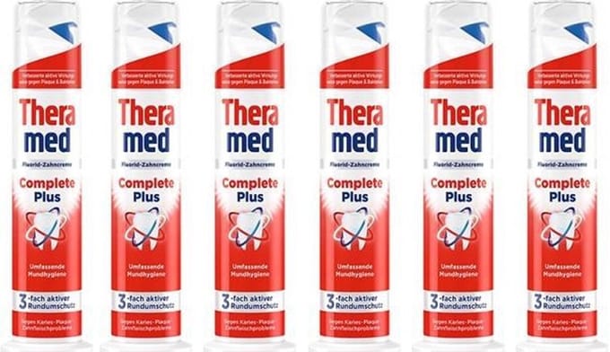 Theramed Tandpasta - Complete Plus - 6 x 100 ml Pomp