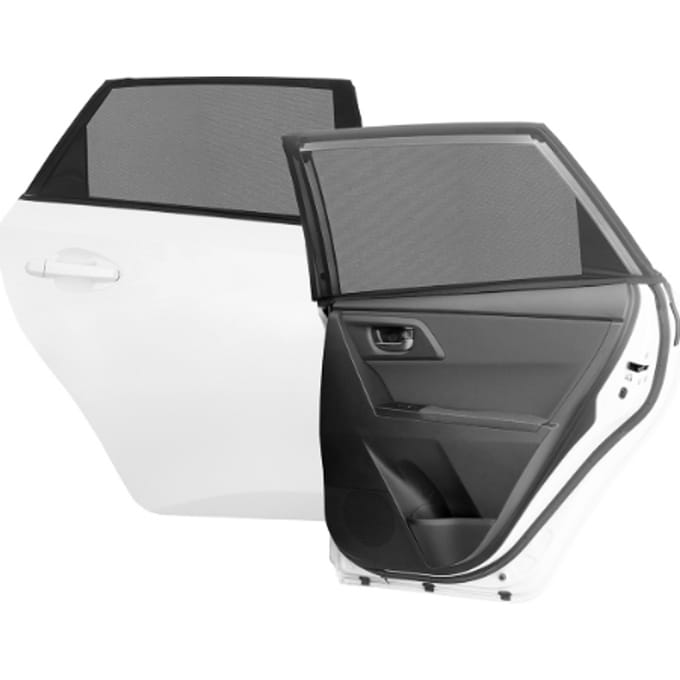 Pare Soleil Voiture - INNOVAGOODS - 2 Pièces - Protection UV - Réduction de chaleur - Anti-reflet noir
