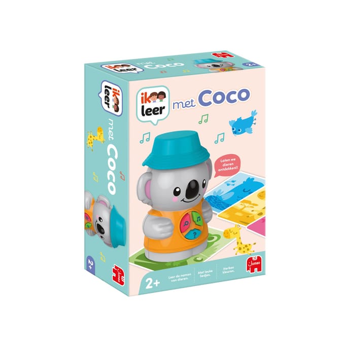Jumbo - Ik Leer - Met Coco - Leren over dieren - Vanaf 2 jaar - Educatief speelgoed