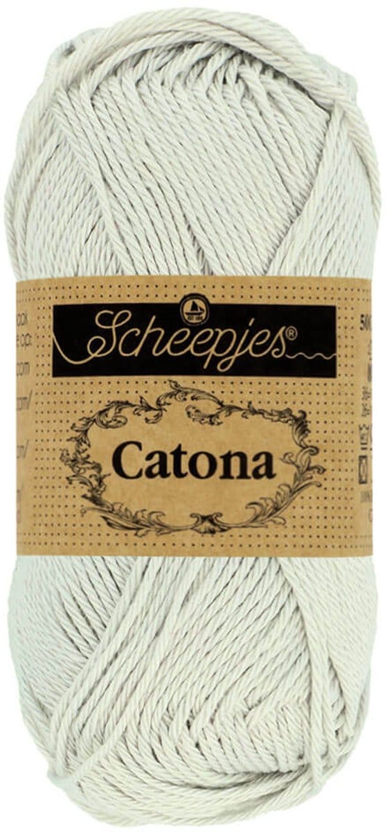 Scheepjes Catona 50 gram - 172 Light Silver