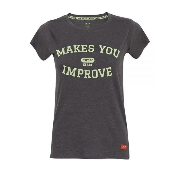 Dames-T-shirt Nox Casual Letras