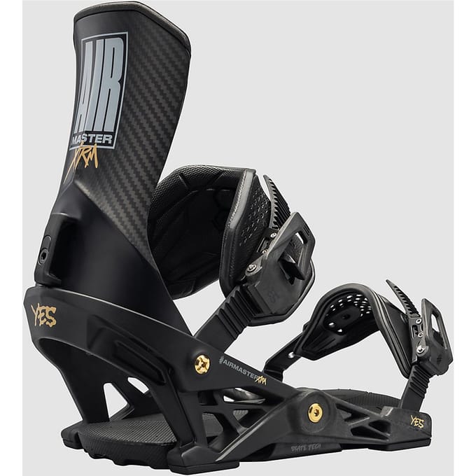 YES Airmaster XTRM Snowboard Bindingen zwart