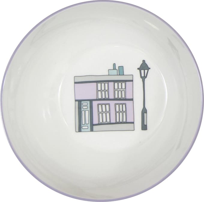 Sebra - Kinderschaaltje melamine Village girl