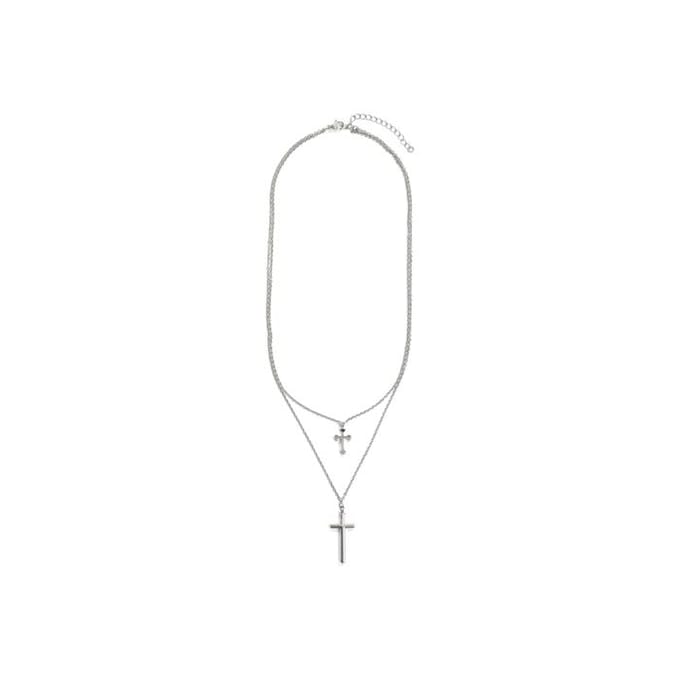 Luxenter ketting afgewerkt met rhodium - Frikca