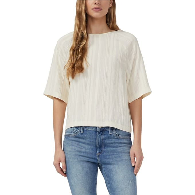 s.Oliver T-shirts Beige Talla: 38 | Blusas Outlet | Mujer | Marrón