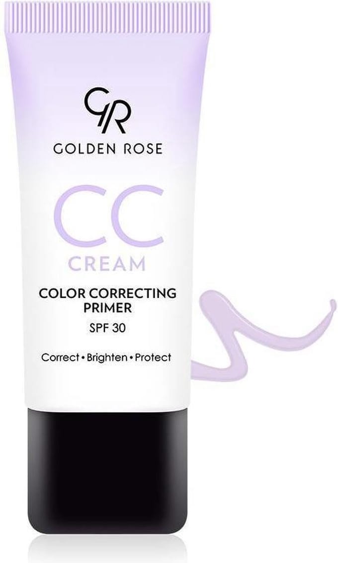 Golden Rose - CC Cream Color Correcting Primer 01 - Violet - Neutraliseert Geel