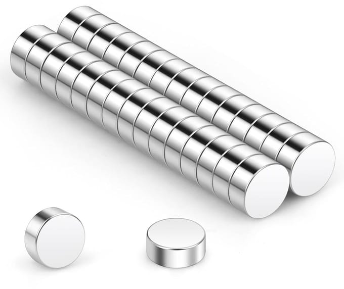 Solidchoice - Mini Neodymium Magneten (5 x 2 mm, 30 stuks)