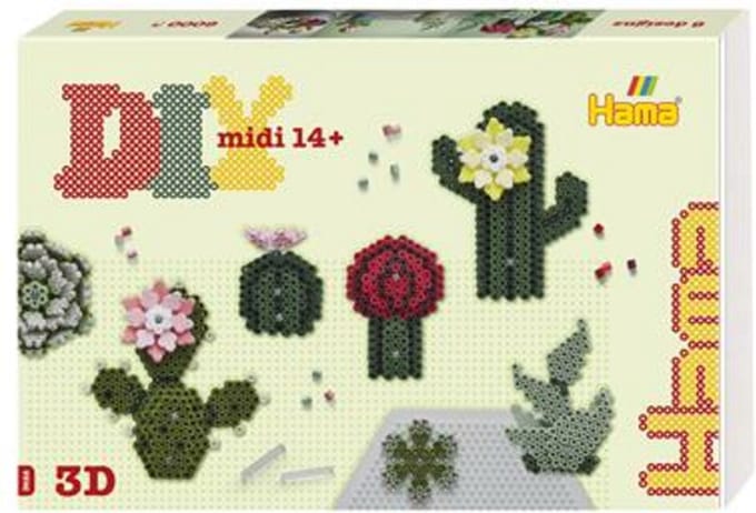 Hama Art 3D Cactussen 6000 beads Strijkkralen & -parels
