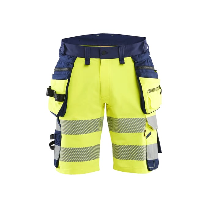 Korte hoge zichtbaarheid stretch 4D Blaklader