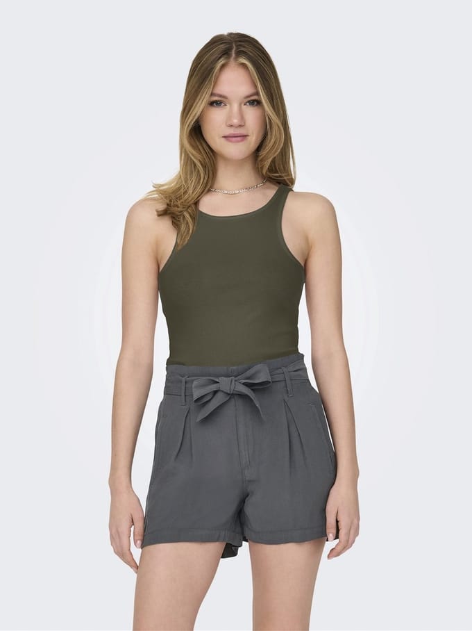 ONLY - ONLKENYA RIB TANK TOP JRS NOOS - Dames - Tops