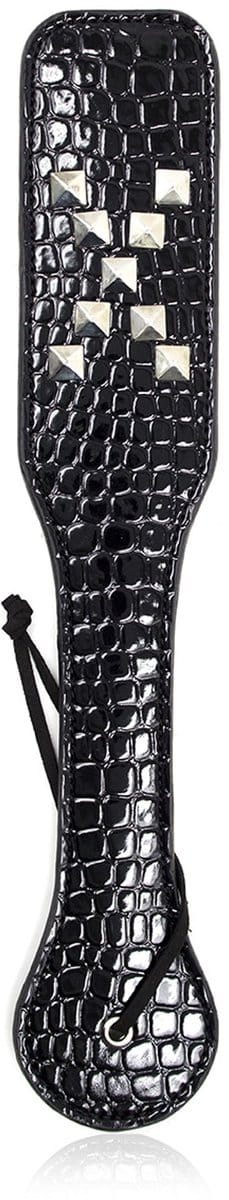 Smart Moves - Paddle Lakleer - Met Studs - 32 cm - Zwart