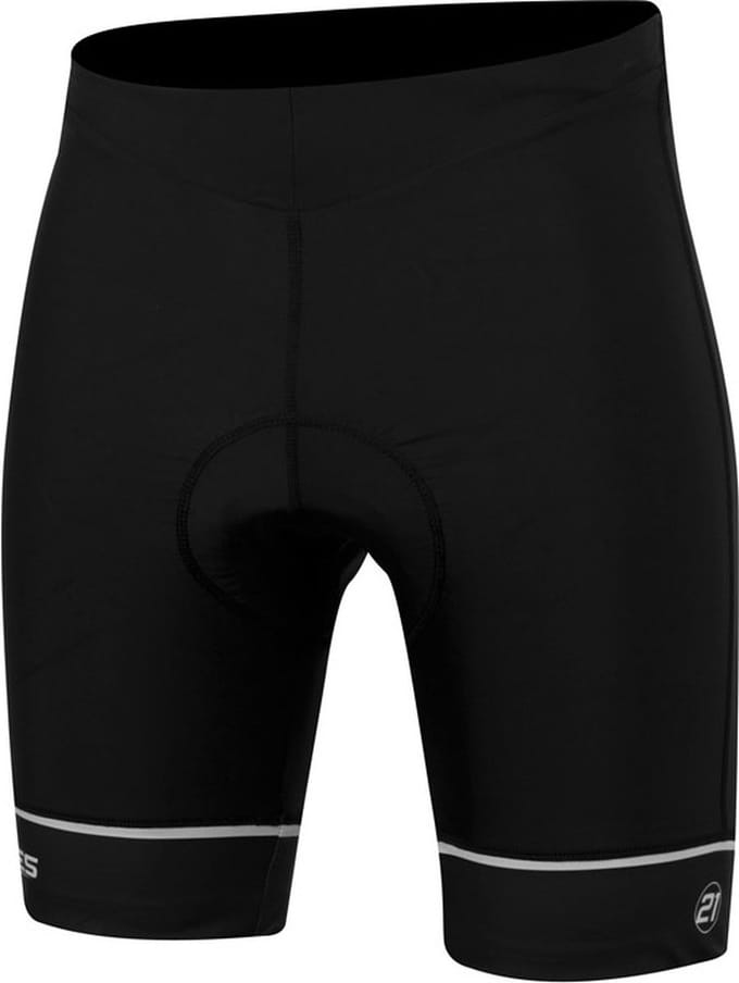 Fietsbroek dames zonder bretels K Lucky zwart-S