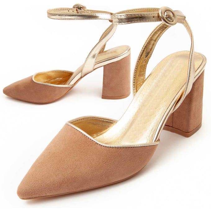 Zapato De Tacón Para Mujer.  Montevita  Selina77  91764 41 bruin