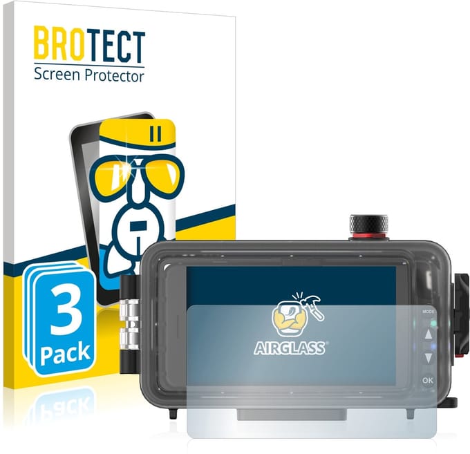 Screenprotector 3 Stuks voor SeaLife SL400 Beschermglas transparant