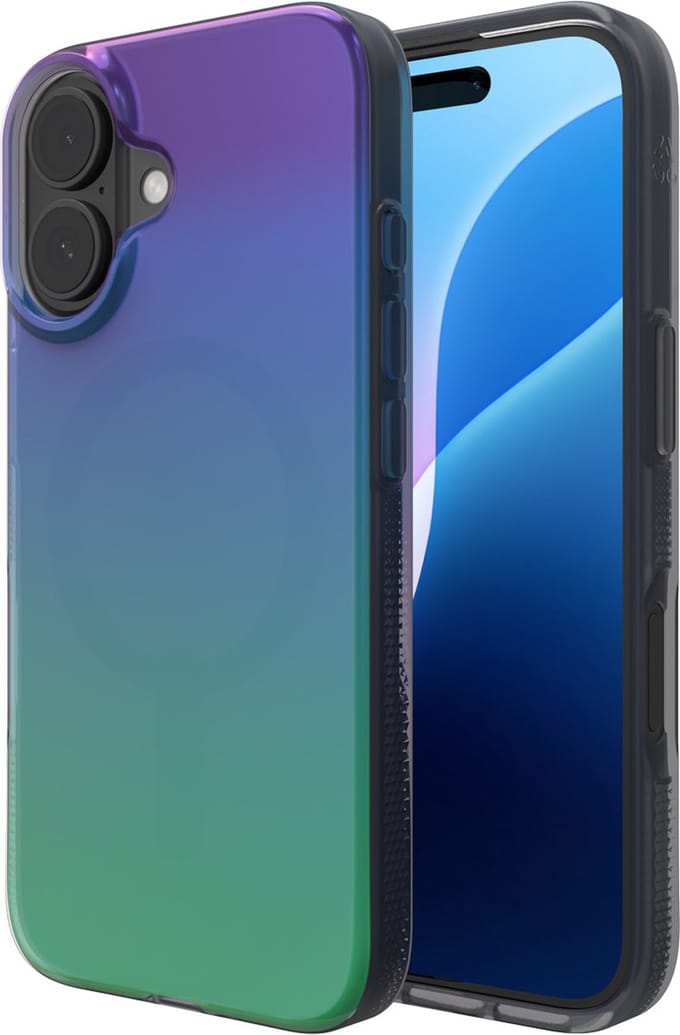 ZAGG - Milan Snap Mag geschikt voor iPhone 16 Hoesje - raven feather