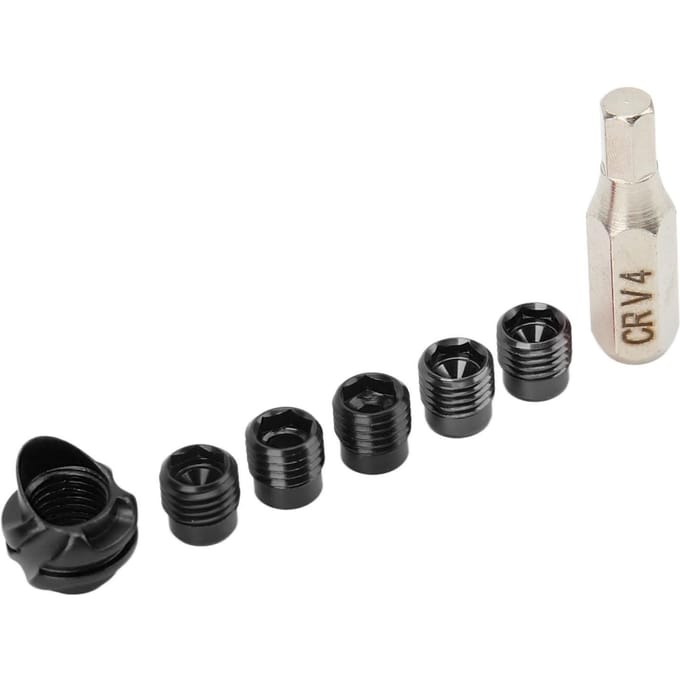 Compound Boog Peephole Set met Dop 37 Graden Vervangbare Binnenkern Peephole Set zwart