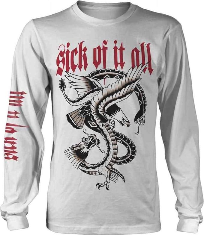 Sick Of It All Longsleeve shirt -S- Eagle Wit