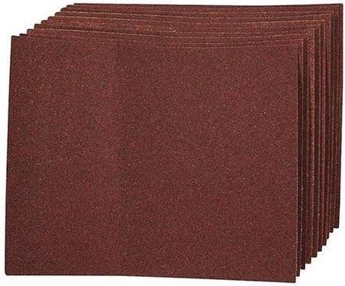 Silverline Aluminiumoxide schuurvellen, 10 Stuks 150 korrelgrofte